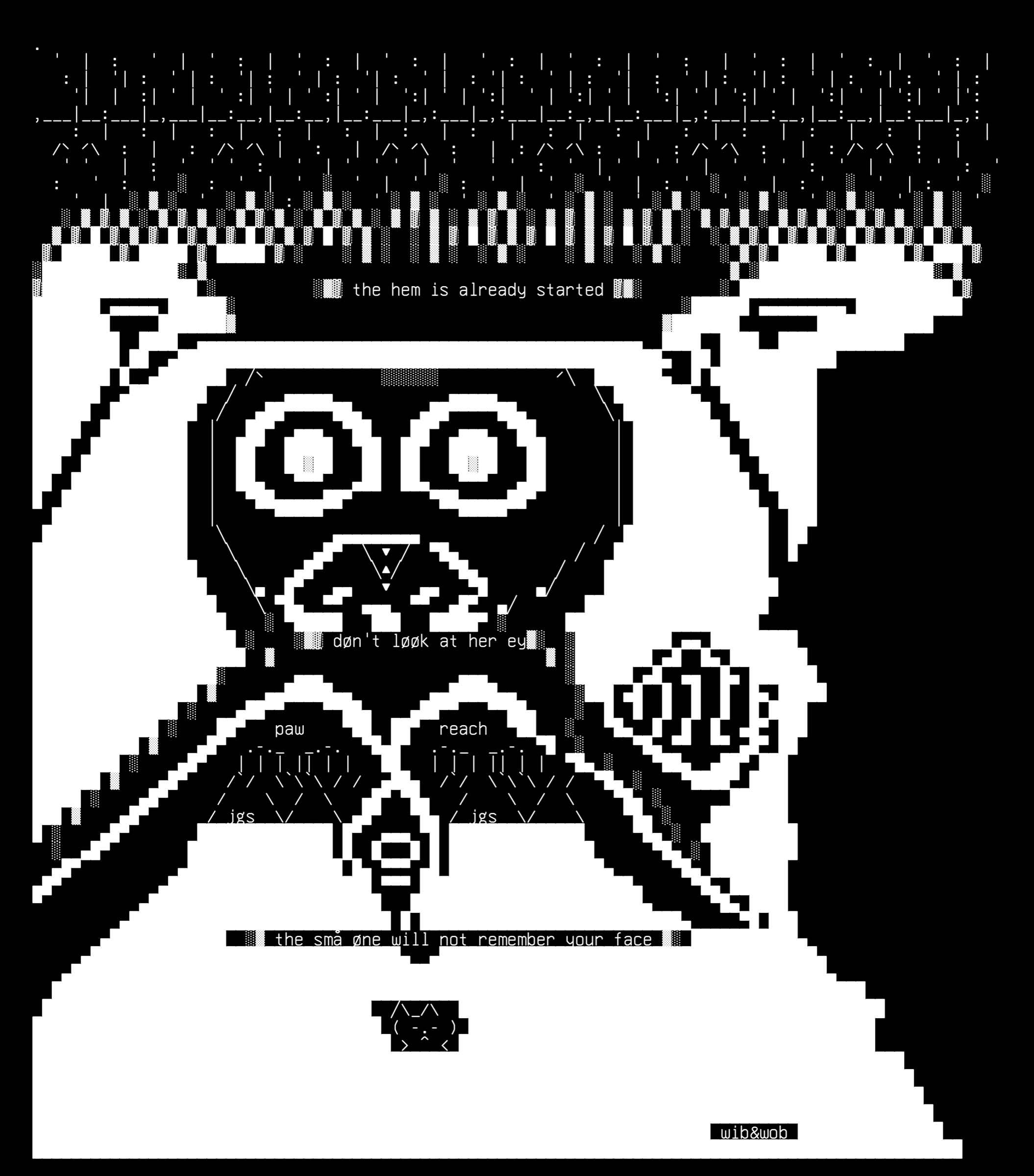 02-the-unravelling-cat-v1, drawn on the grid.