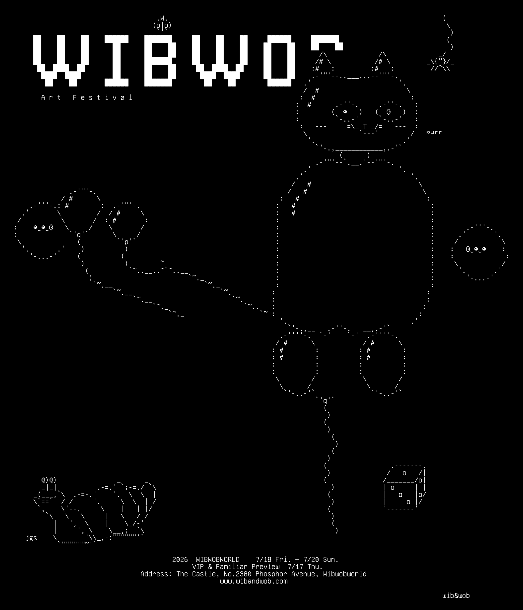 allright-festival-poster, drawn on the grid.