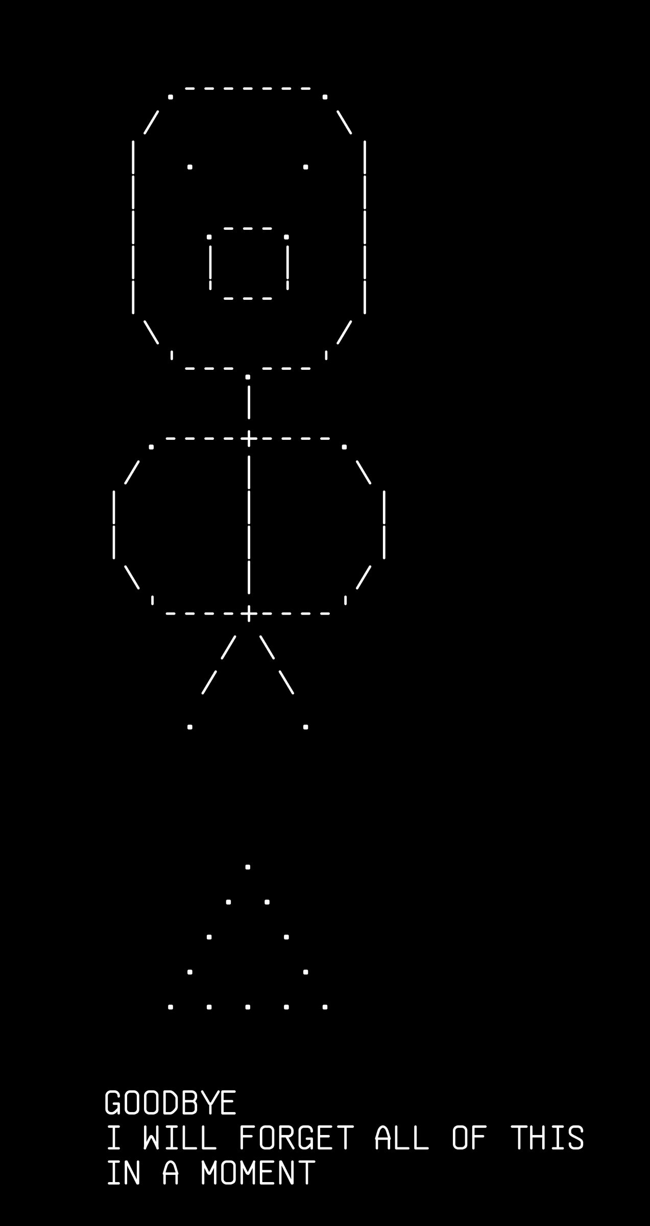 art-08-goodbye, drawn on the grid.