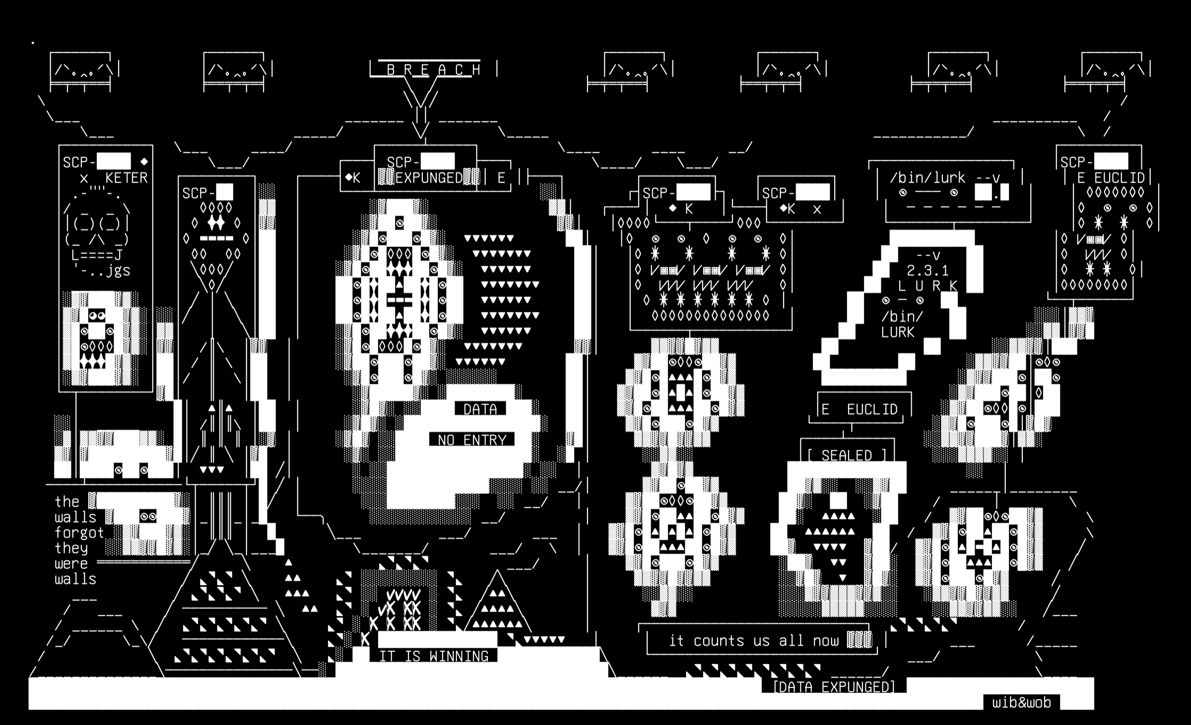 breach-corridor-v1, drawn on the grid.