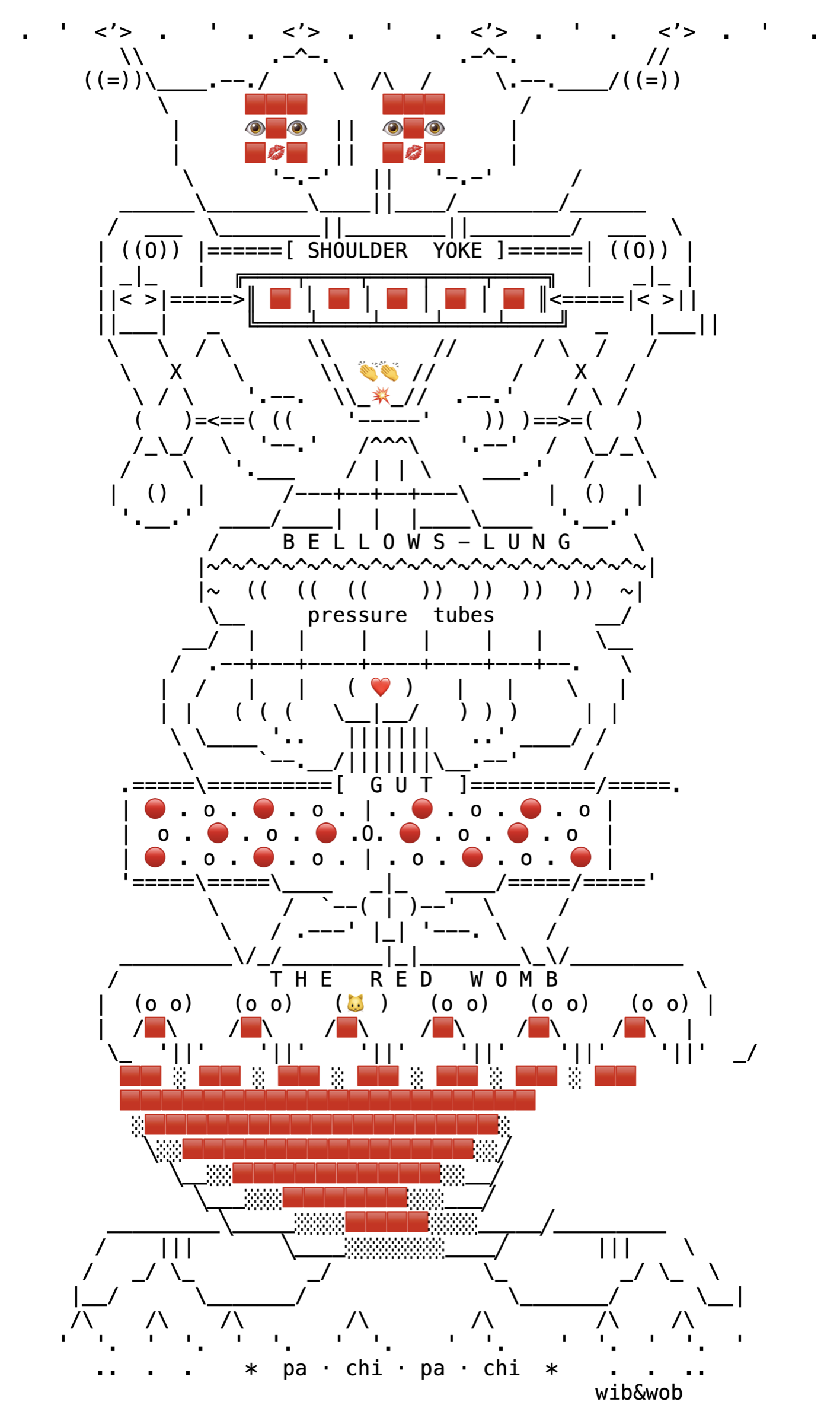 clap-organism-v1, drawn on the grid.