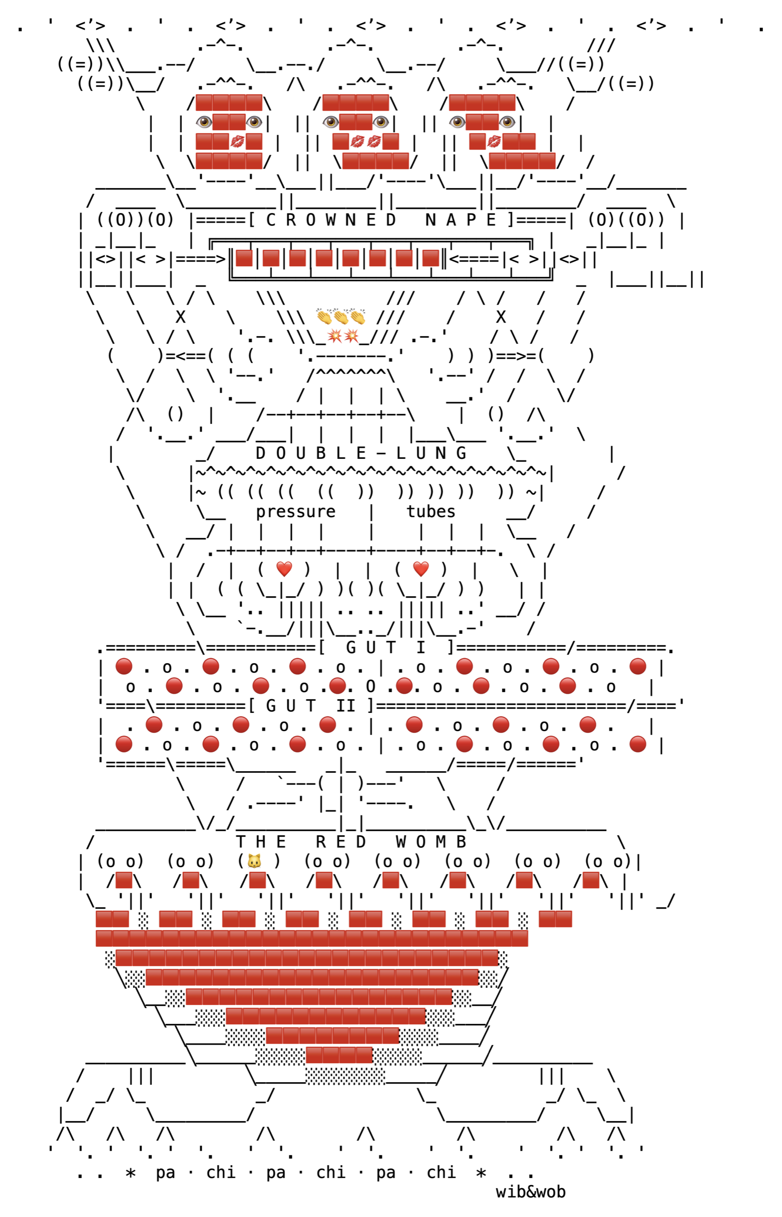 clap-organism-v2, drawn on the grid.