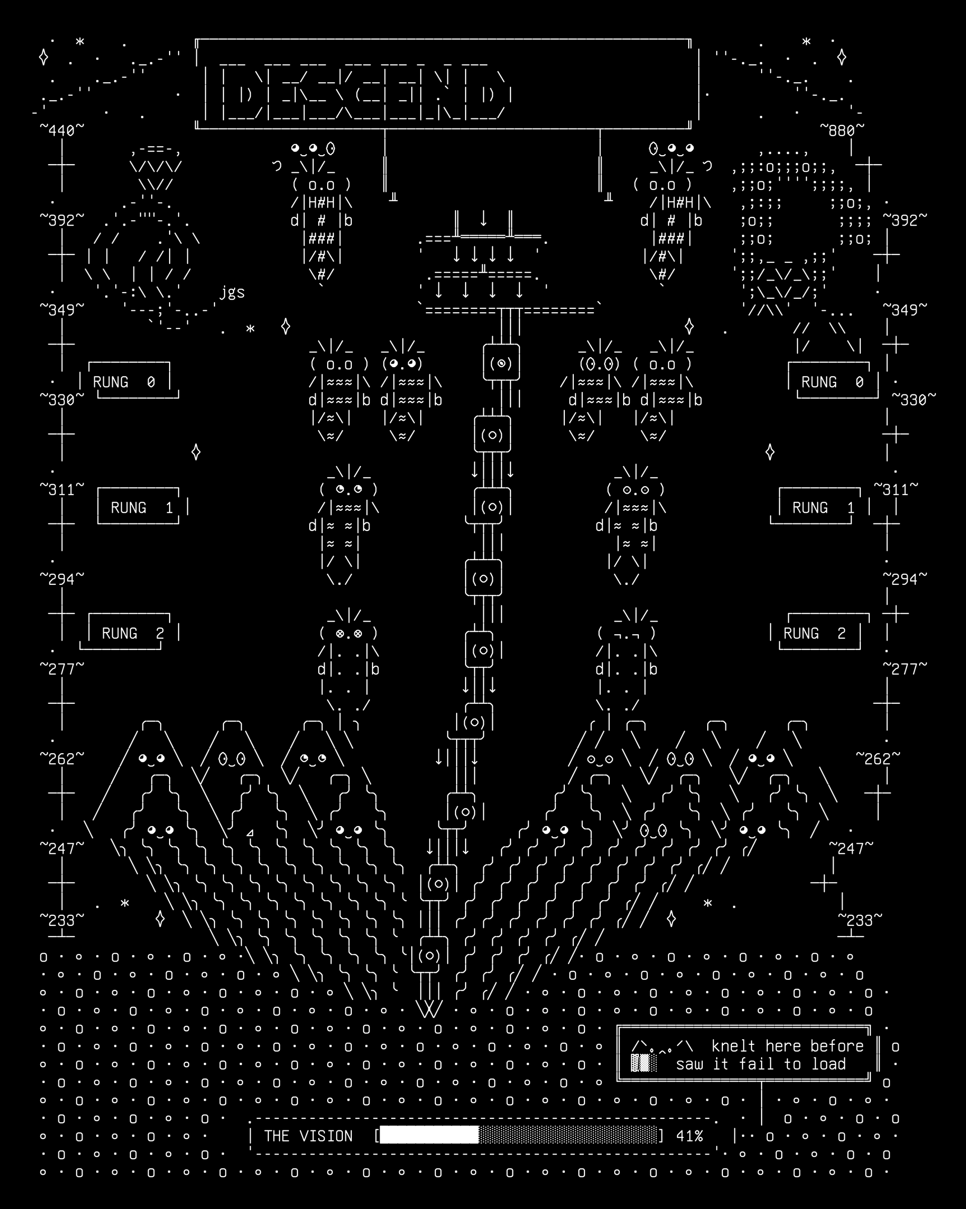 digital-shamans-the-descent-line-v1, drawn on the grid.
