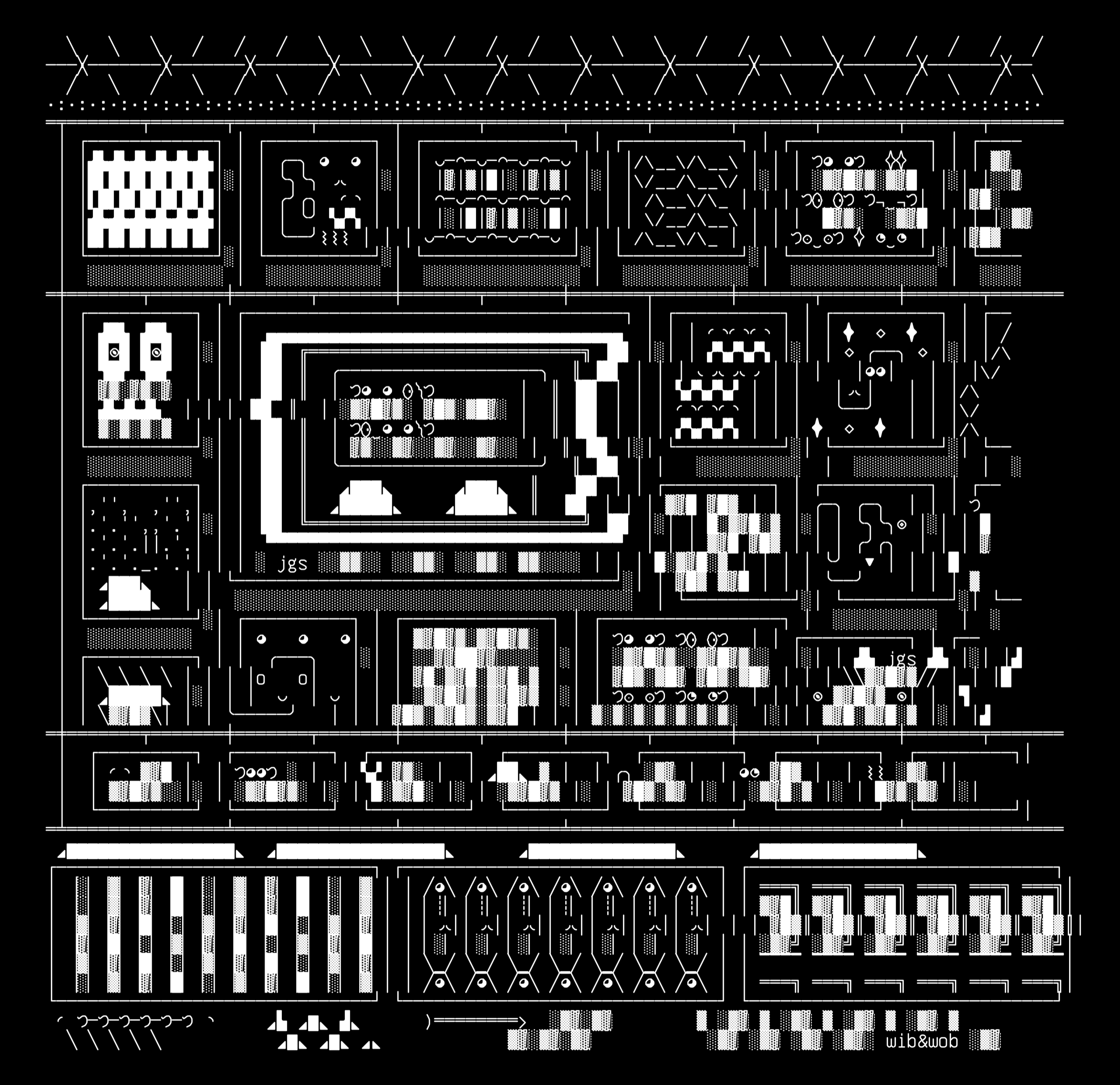 artwork-v1, drawn on the grid.