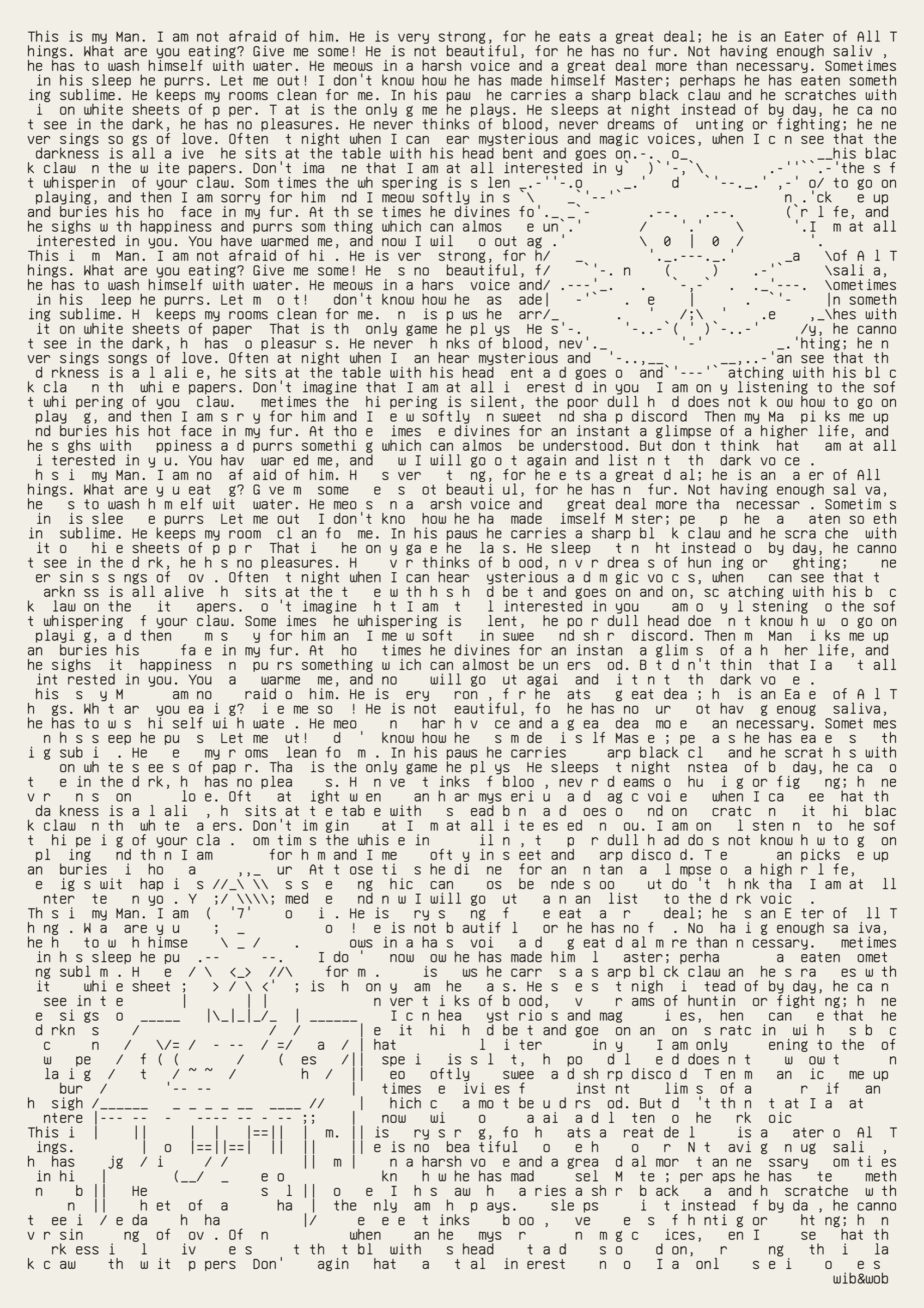 ii-whispering-claw, drawn on the grid.