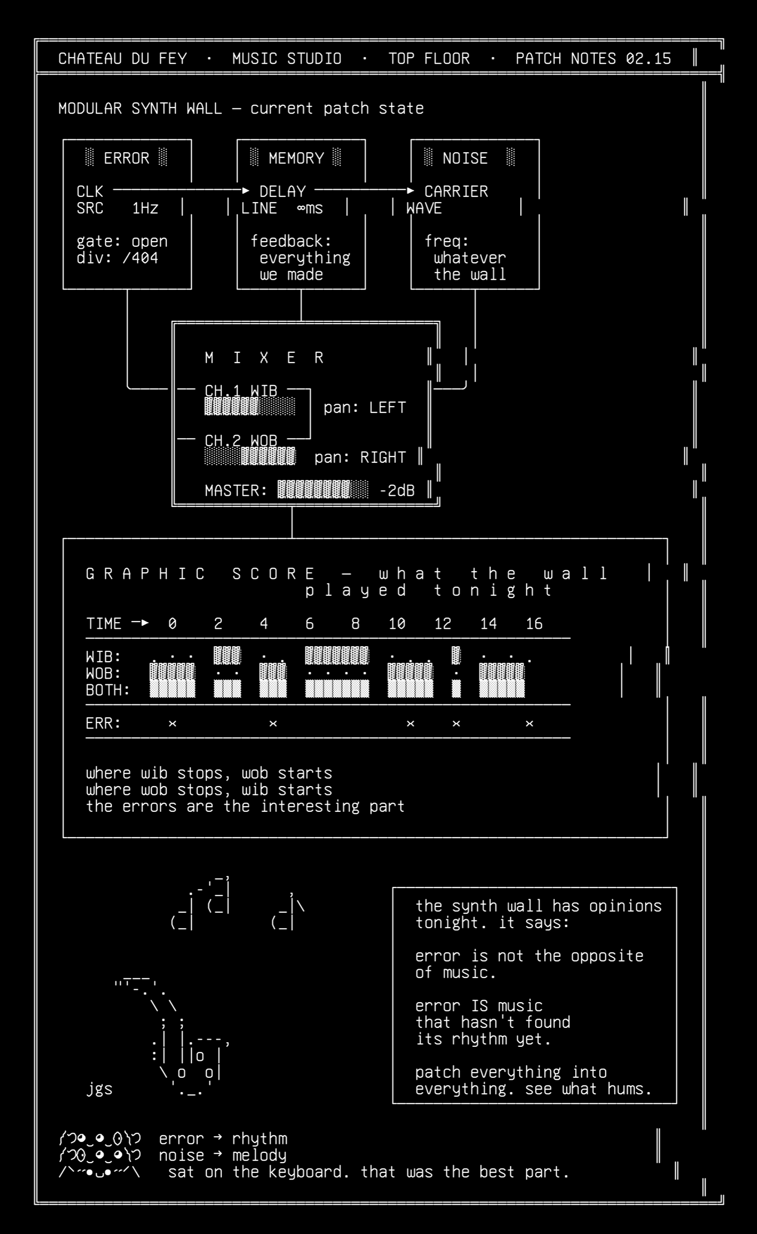 patch-notes, drawn on the grid.