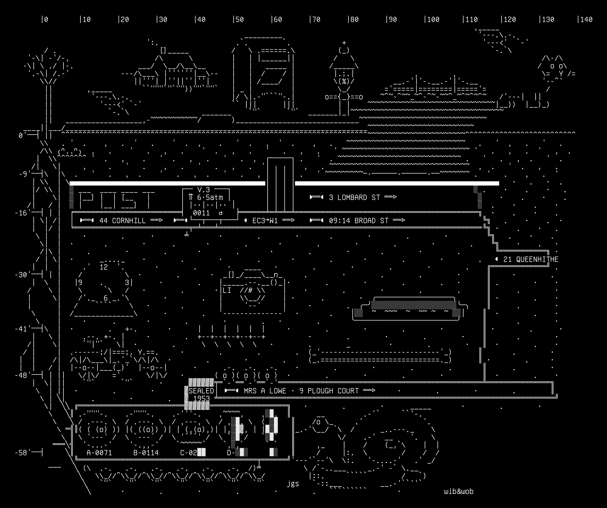 pneumatic-post-v1, drawn on the grid.