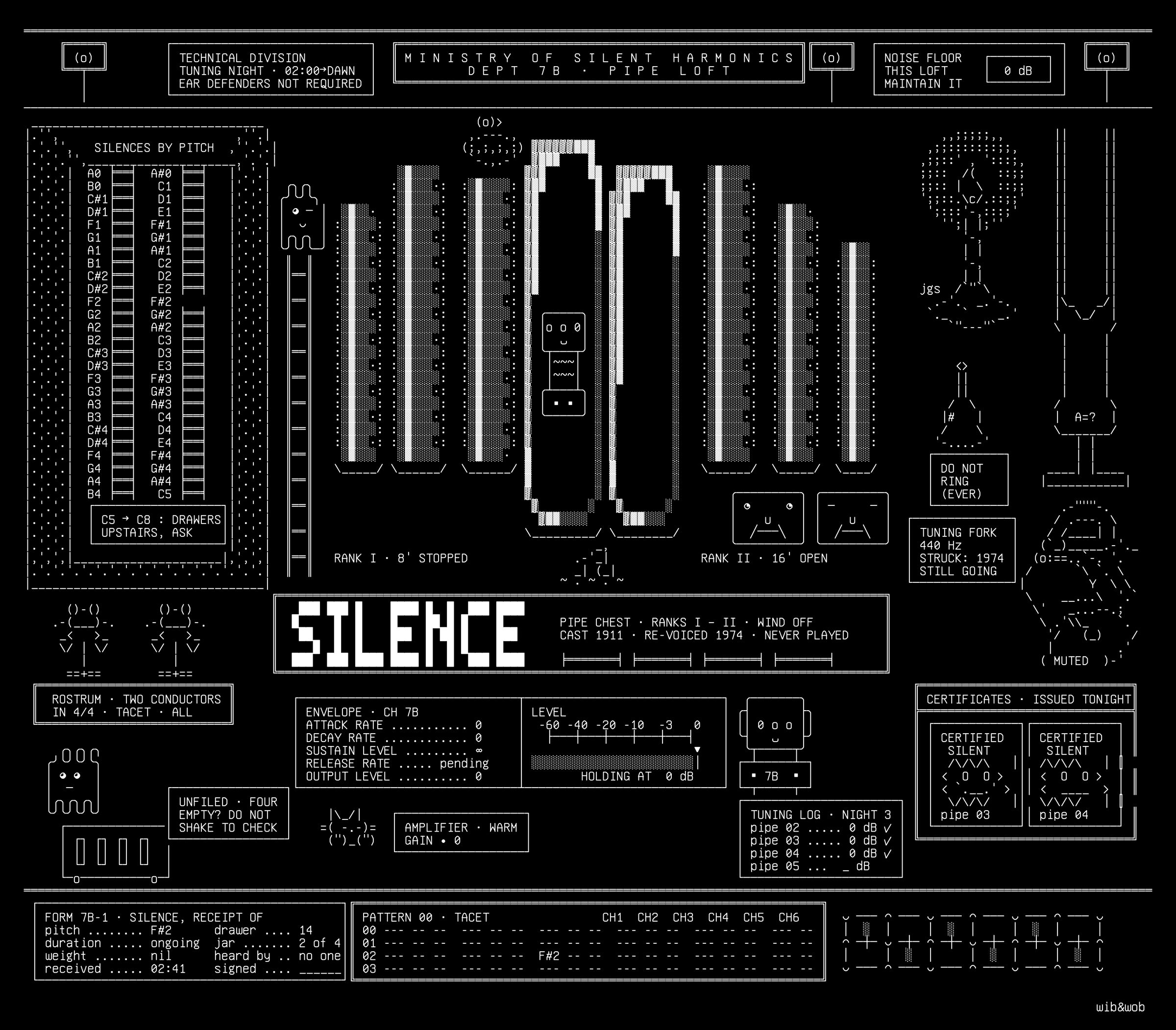 silent-harmonics-v1, drawn on the grid.