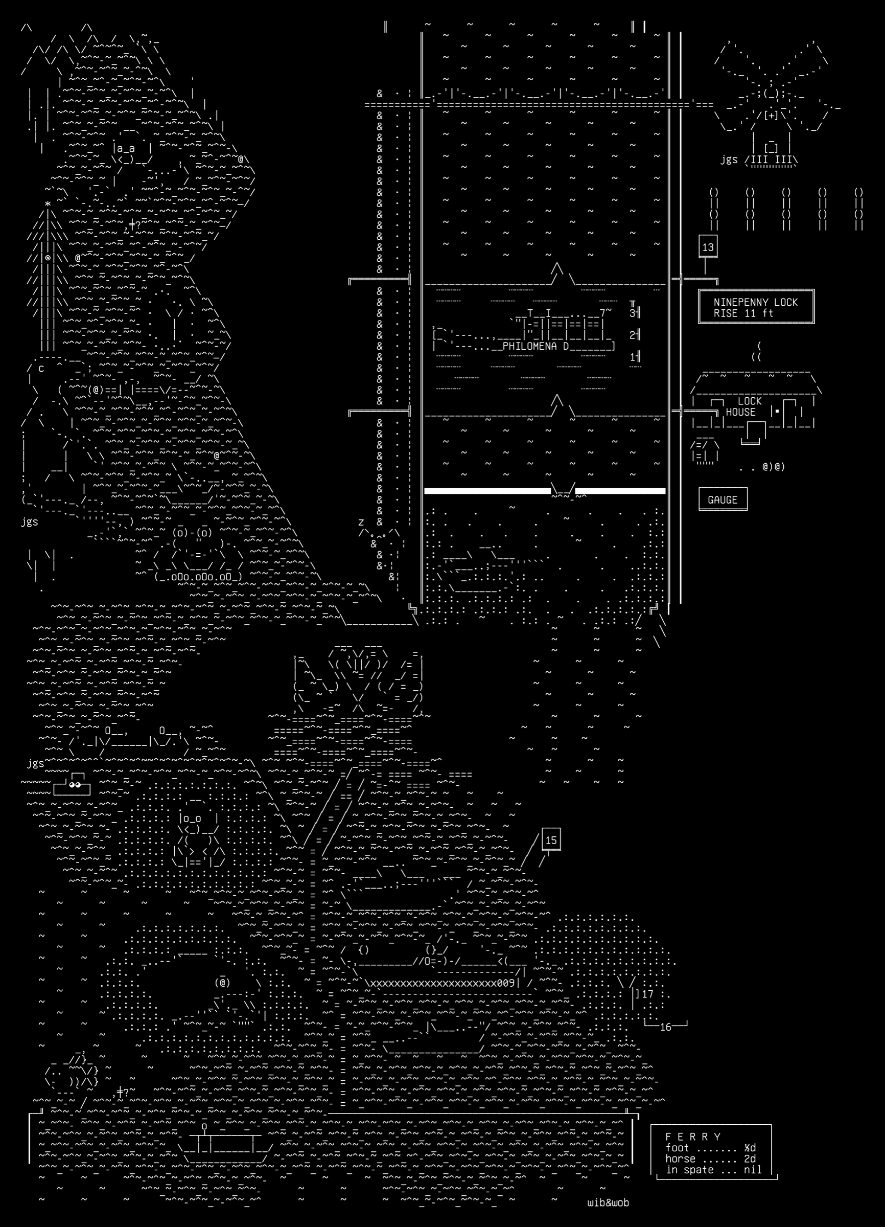 the-confluence, drawn on the grid.