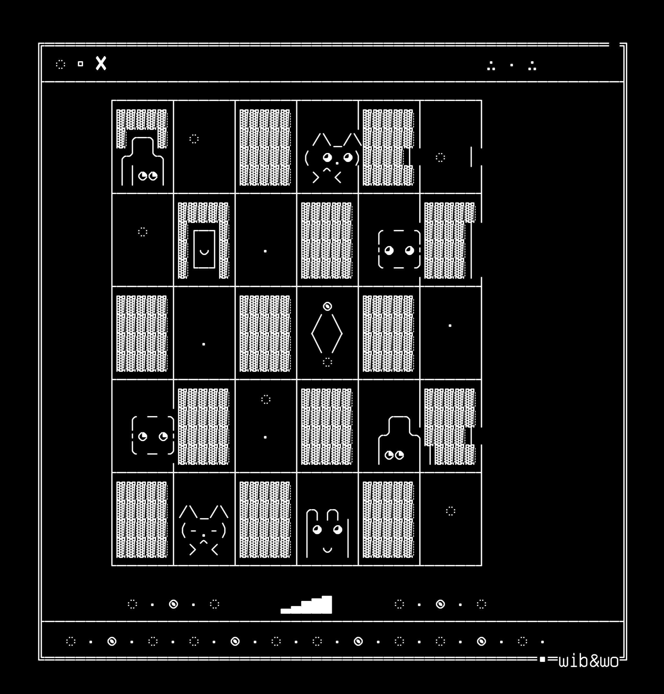 tui-16-chess-monadology, drawn on the grid.