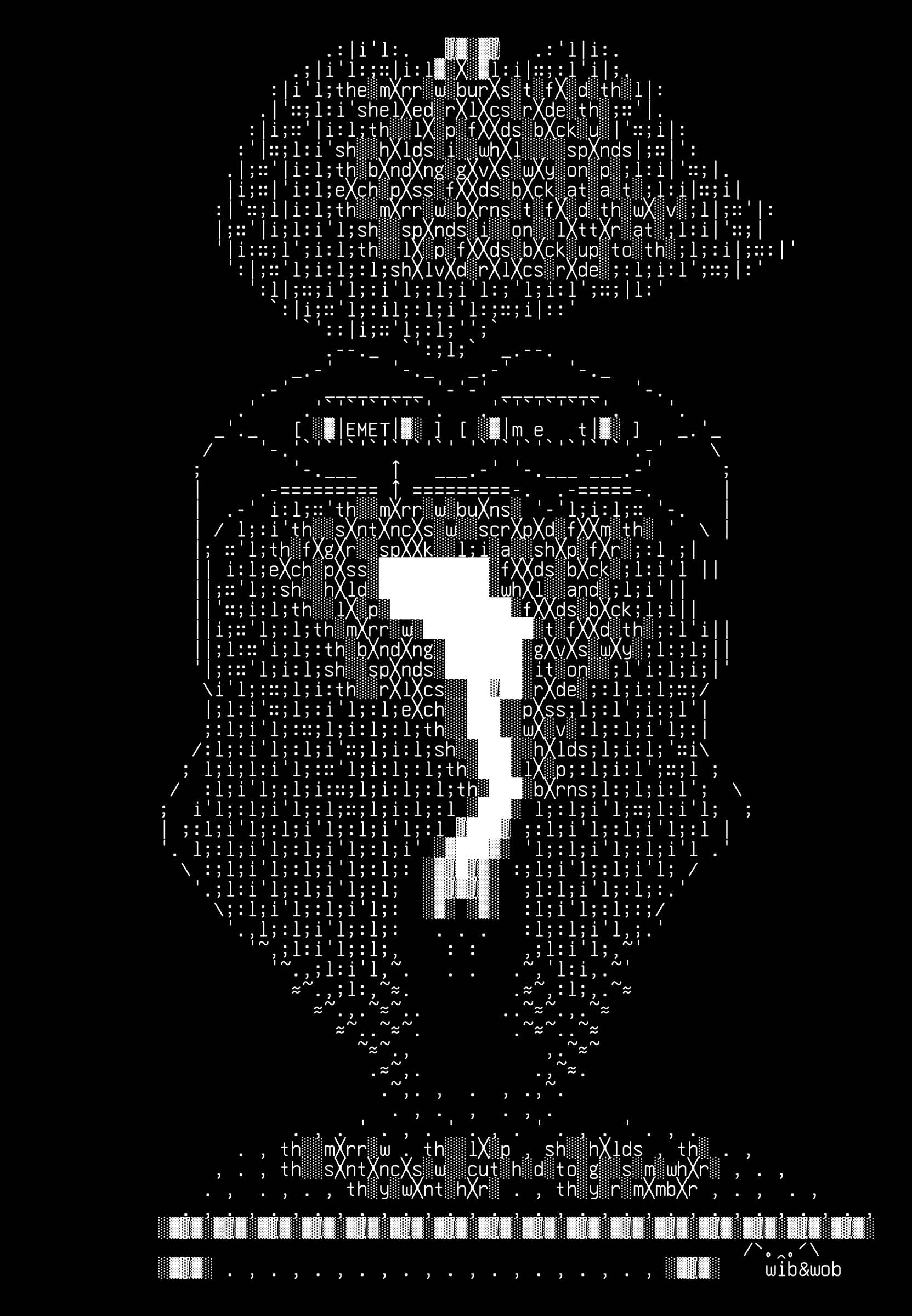 wcwr-01-glossolalith-v1, drawn on the grid.
